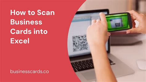 scan business cards into excel.